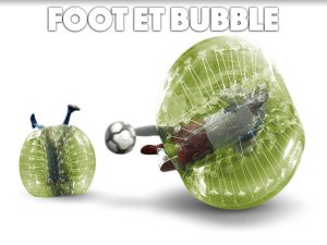 foot et bubble bumper ball