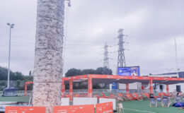 Le mur escalade mobile est une animation idéale pour mettre en valeur votre évènement et vos animations. C’est une animation originale, ludique et également tout public. Tout le monde le remarque grâce à son visuel et sa hauteur.