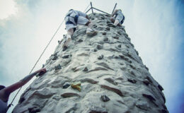 Le mur escalade mobile est une animation idéale pour mettre en valeur votre évènement et vos animations. C’est une animation originale, ludique et également tout public. Tout le monde le remarque grâce à son visuel et sa hauteur.