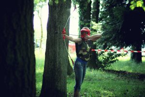 jeu activité tir et précision archery battle jeu challenge collectif id2loisirs