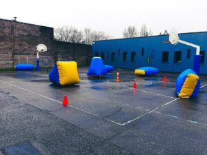 laser ball, laser et battle,tir et précision, jeux animations adultes enfants id2loisirs