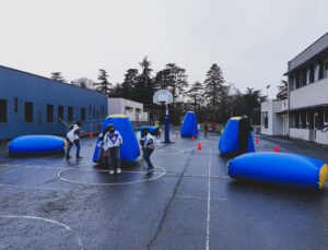 laser ball, laser et battle,tir et précision, jeux animations adultes enfants id2loisirs