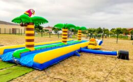 ventriglisse duo palmiers gonflable gonflable jeux gonflables enfants ados et adultes id2loisirs