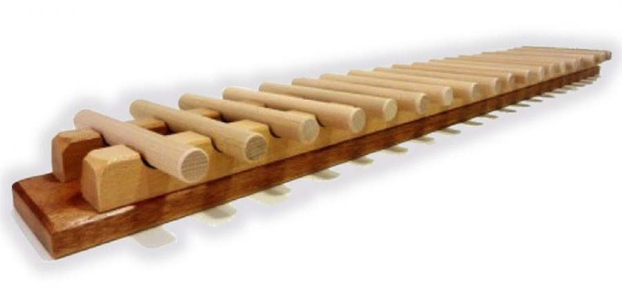 Jeu en bois : jeu de bâtonnets (jeu de Nim)