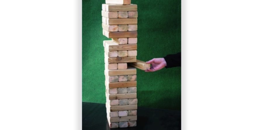 Jeu en bois : Jinga géant