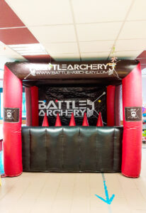 jeu activité tir et précision archery ball jeu challenge collectif id2loisirs