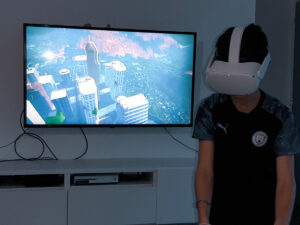 Occulus realité virtuelle jeu interactif jeu ludique sportif id2loisirs