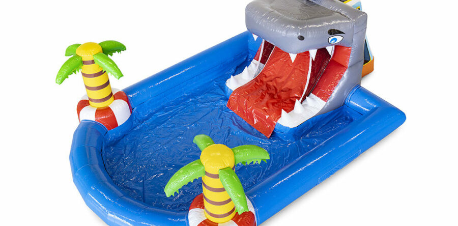 Mini parc requin gonflable