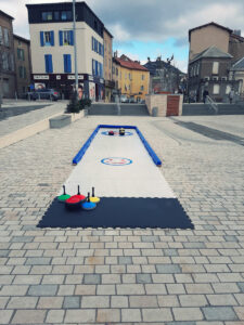 piste de curling id2loisirs