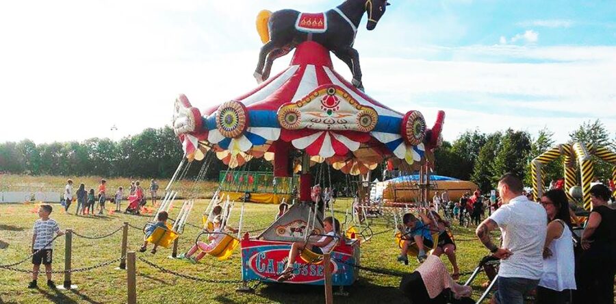 Carrousel manège gonflable