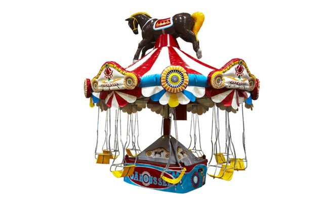 Carrousel manège gonflable activités jeux id2loisirs