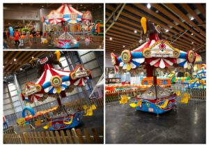 Carrousel manège gonflable activités jeux id2loisirs