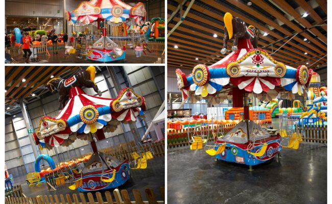 Carrousel manège gonflable activités jeux id2loisirs