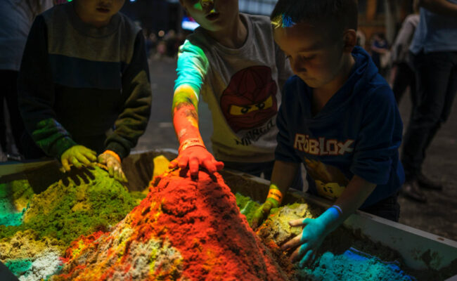 isandbox boîte à sable interactif jeux et animations interactive 3D pour les enfants, ados et adultes