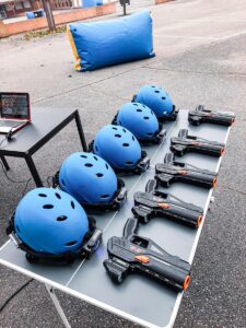 Challengez-vous avec le laser game sur le lieu de votre choix, super jeu de challenge tiir et précision pour les enfants et les adultes sur Toulouse et Occitanie