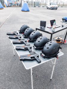 Challengez-vous avec le laser game sur le lieu de votre choix, super jeu de challenge tiir et précision pour les enfants et les adultes sur Toulouse et Occitanie