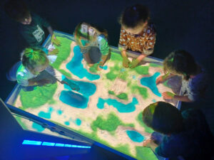 isandbox boîte à sable interactif jeux et animations interactive 3D pour les enfants, ados et adultes