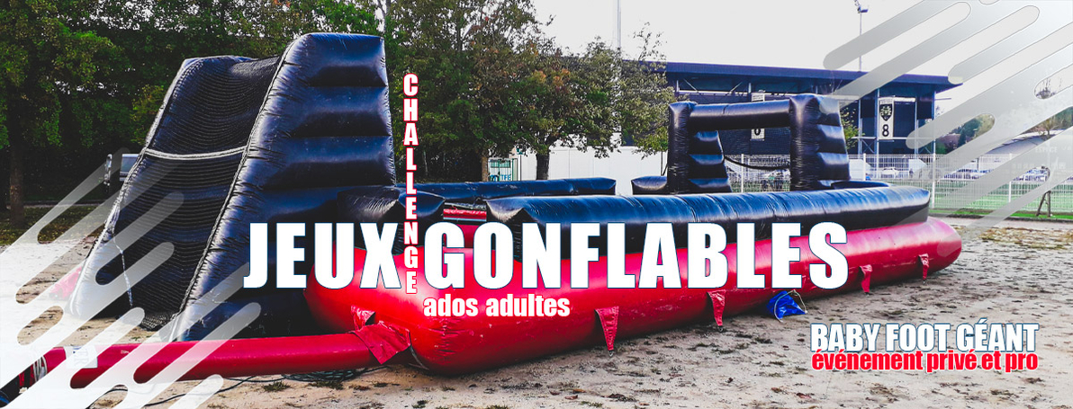 Jeux animations gonflables enfants, ados, adultes Toulouse France