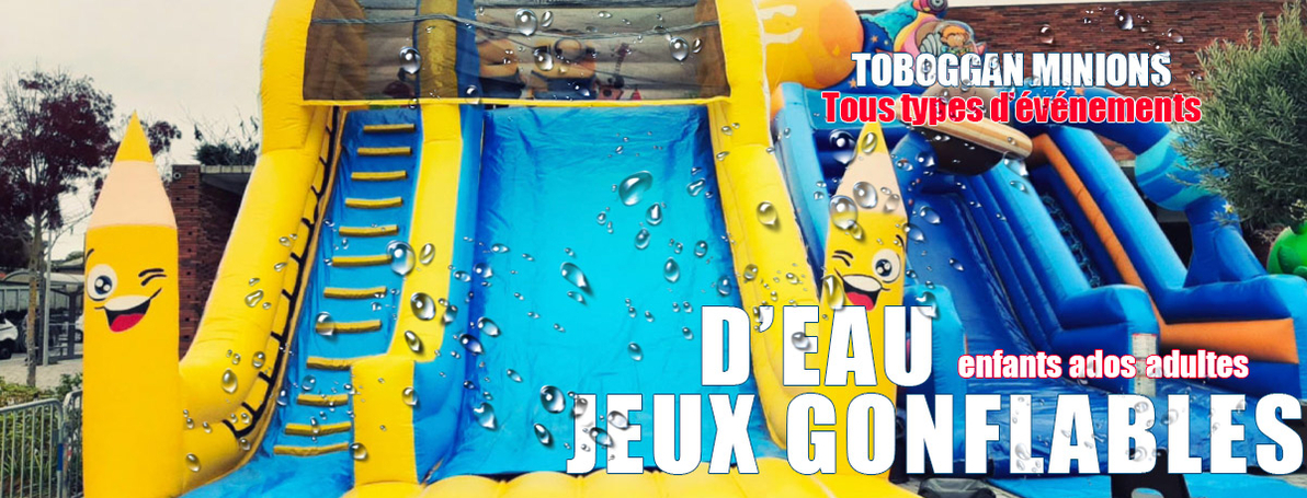 La glisse sur toboggan avec les minions en toute sécurité !