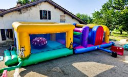 Parcours gonflable