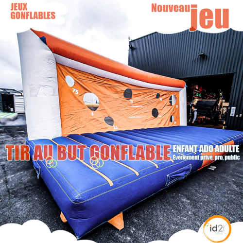 Location tir au but gonflable - animation jeu foot gonflable coupe du monde