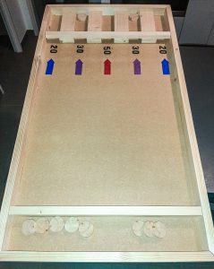 id2loisirs propose la location du jeu en bois le billard hollandais sur Toulouse et toute la France