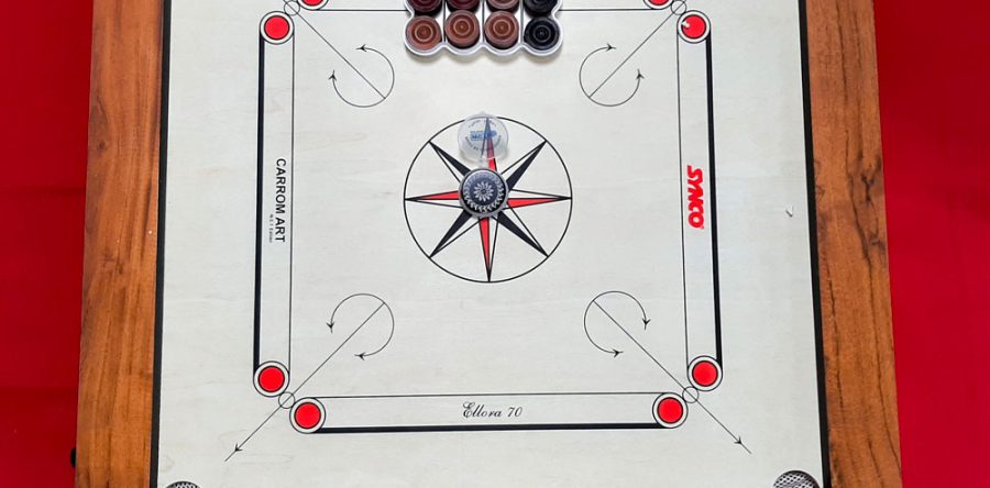 Jeu en bois carrom