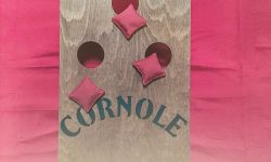 Jeu en bois cornole