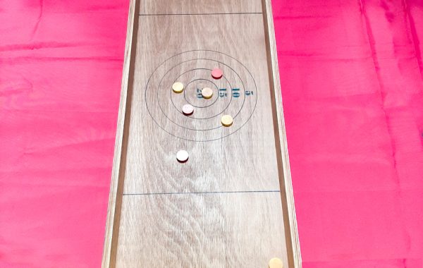 Jeu en bois curling