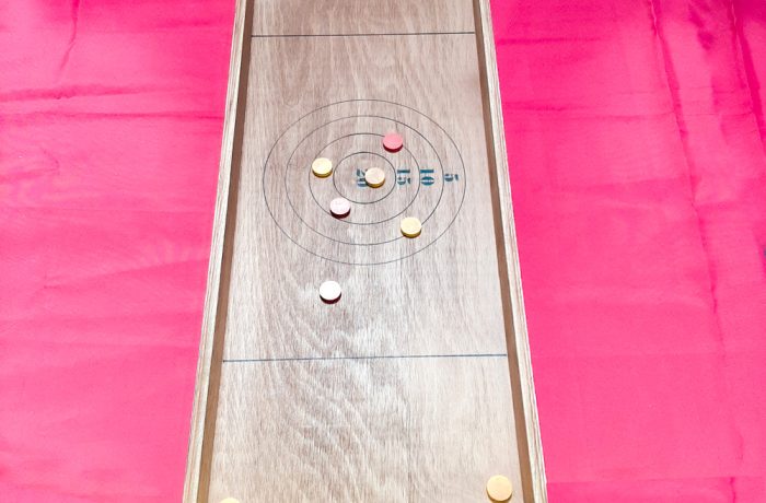 Jeu en bois curling