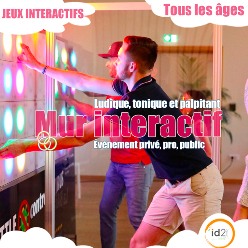 Mur digital mur interactif jeux et animations digitales pour les enfants, adolescents et adultes !