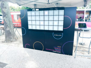 Mur interactif challenge ! Testez vos réflexes sur le mur interactif avec différents jeux entre amis, collèges ou en famille !