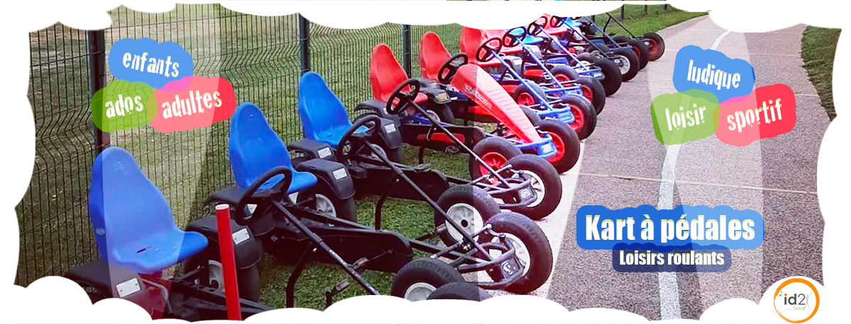 Participez à des compétitions de kart à pédales entre amis ou entre collègues, en famille, lors d'un anniversaire ou d'un événement particulier !