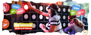 Testez le mur interactif entre amis, collèges ou en famille ! Parties de rigolades et de challenge assurés !
