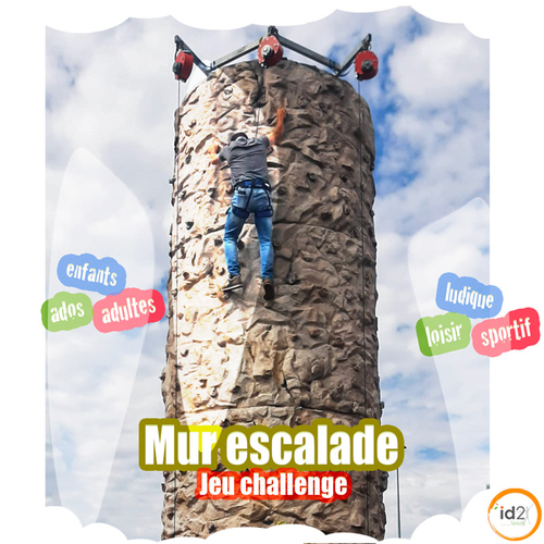 L'escalade comme si vous y étiez ! Découvrez notre mur escalade !