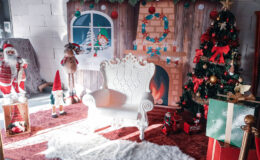 id2loisirs vous propose un coin du Père-Noël totalement personnalisable selon vos souhaits