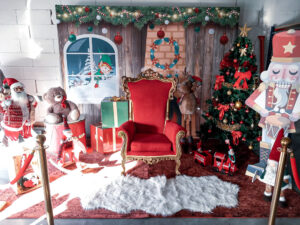 id2loisirs vous propose un coin du Père-Noël totalement personnalisable selon vos souhaits