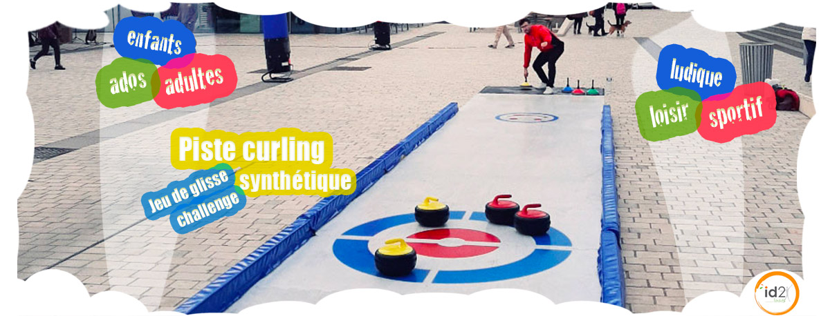 Agilité est précision ! Il est temps de vous tester sur une piste de curling ! Location sur toute la France. Contactez-nous !
