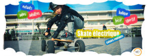 Agilité et stabilité ! Il est temps de vous challenger sur un parcours de skate électrique ! Location sur toute la France. Contactez-nous !