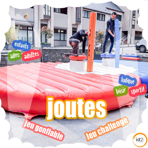 Testez-vous aux joutes gonflables ! En location, en mode pluri activité, pour les enfants adolescents et les adultes !