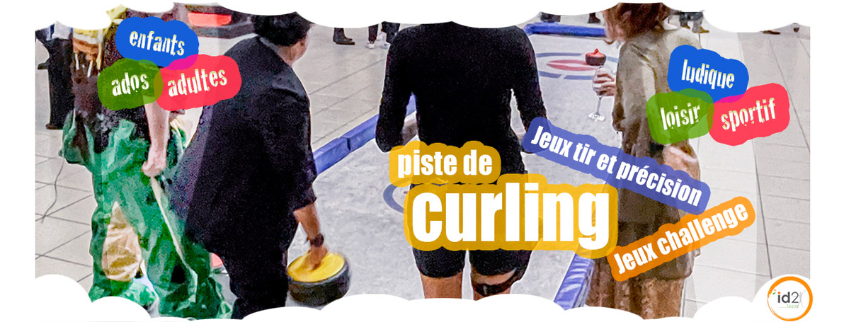Testez-vous au curling ! En location, sur le lieu de votre choix, pour les enfants adolescents et les adultes