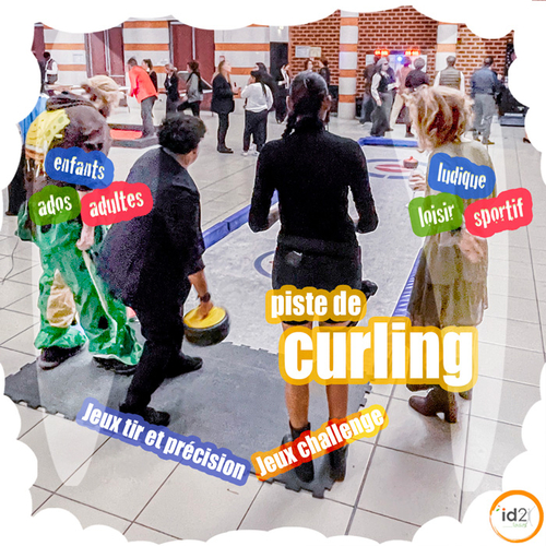 Testez-vous au curling ! En location, sur le lieu de votre choix, pour les enfants adolescents et les adultes