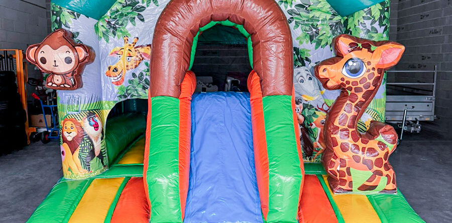 Château gonflable Safari