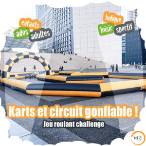 Challenge et course, le kart à pédales en petit groupe ou en grand nombre. Roulez, le plus vite possible, sur un tour ou plusieurs tours ! Pour les enfants et les adultes, sur le lieu de votre choix, sur toute la France