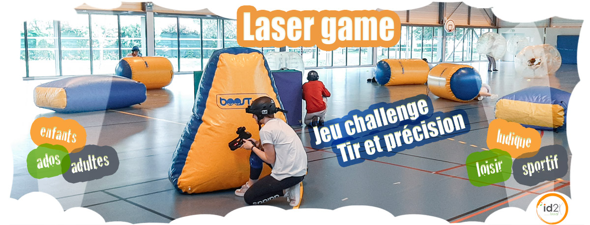Challengez-vous avec le laser game sur le lieu de votre choix, super jeu de challenge tiir et précision pour les enfants et les adultes sur Toulouse et Occitanie