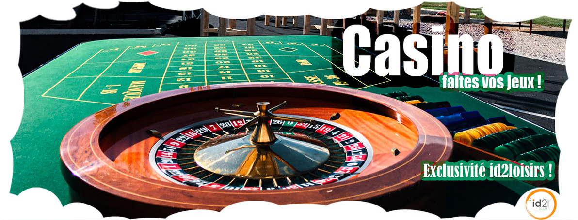 Animations Casino - Ambiance Las Vegas pour vos événements