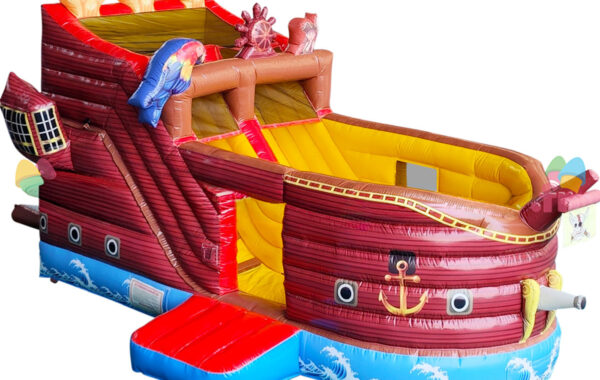 Château gonflable bateau pirate