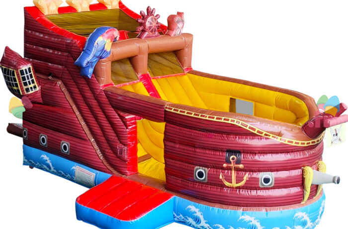 Château gonflable bateau pirate