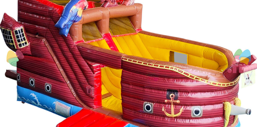 Château gonflable bateau pirate