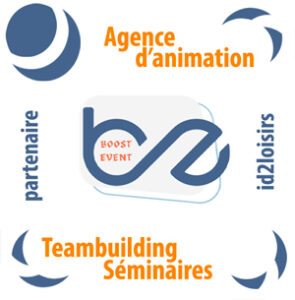 Partenariat Boostevent (agence d'animation) et id2loisirs activités et jeux ludiques et sportives
